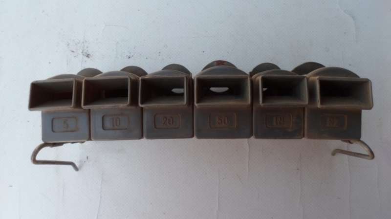 Vintage South African Coin Dispenser. (Bus conductor or Petrol attendant)