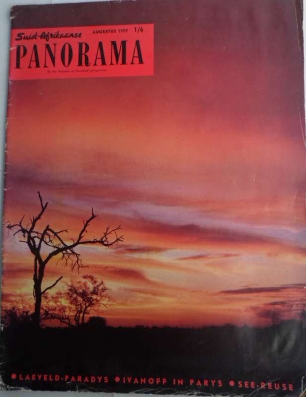 Suid-Afrikaanse Panorama. Aug 1957. Tydskrif.  Victor Ivanoff.