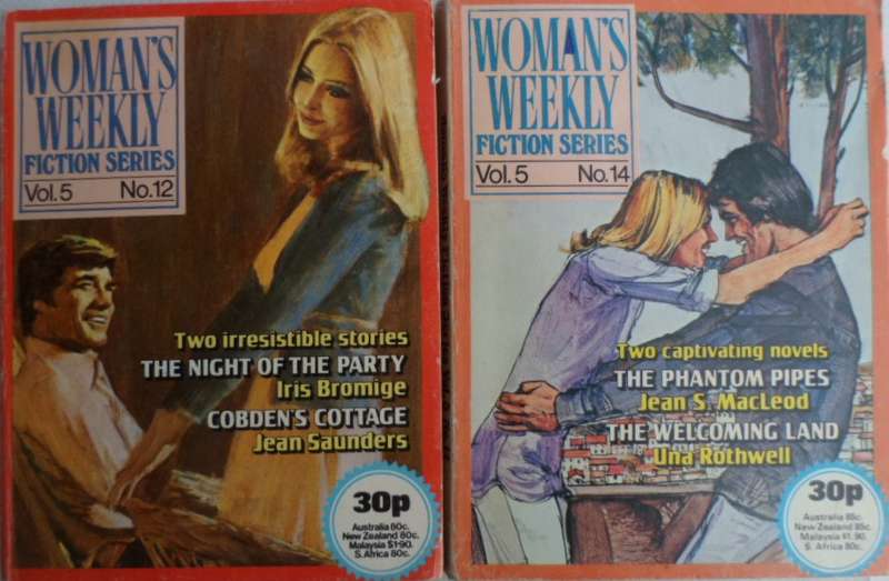 Woman's Weekly Fiction. Vol 5 No 12 and No 13. Price is for both.
