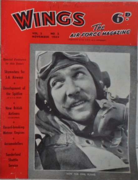 Wings. Air Force Magazine. Vol 5 no 2. Nov 1945. WW2.