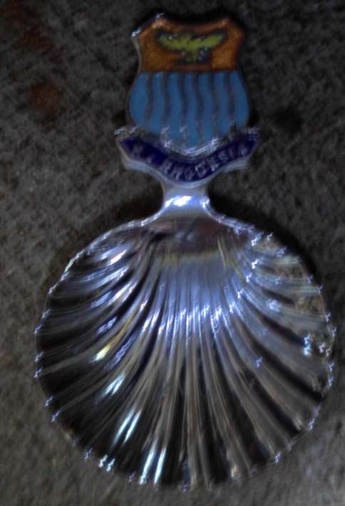 Ornamental spoon.  N. Rhodesia.