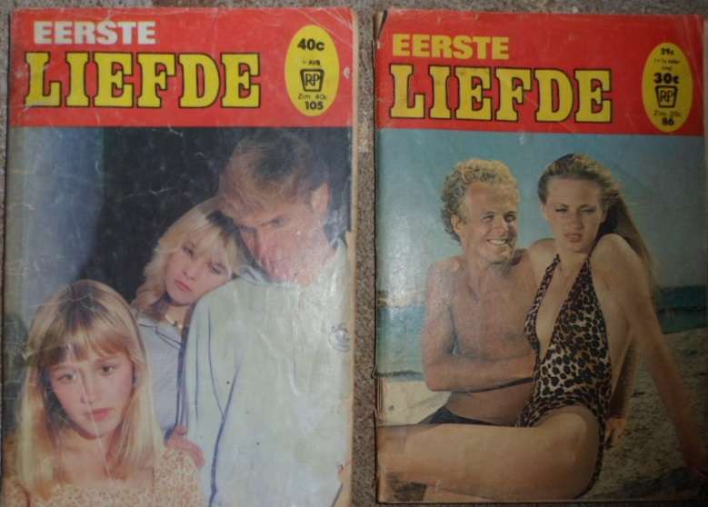 2 "Eerste Liefde" Fotoverhale. Prys is vir albei.
