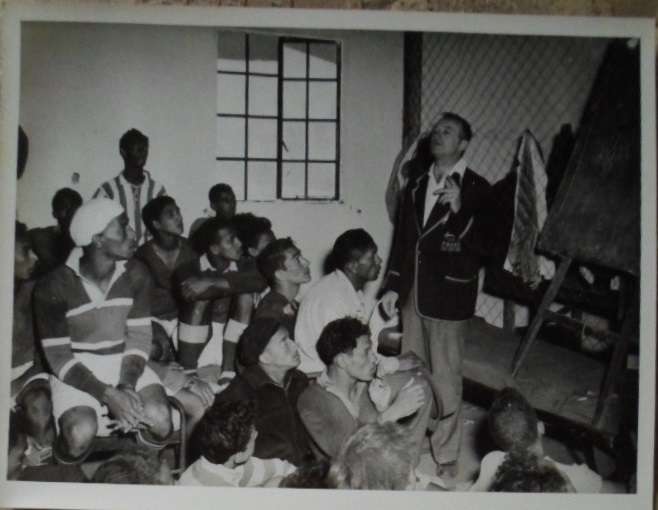 Oorspronklike Pers-foto van Dr Danie Craven.