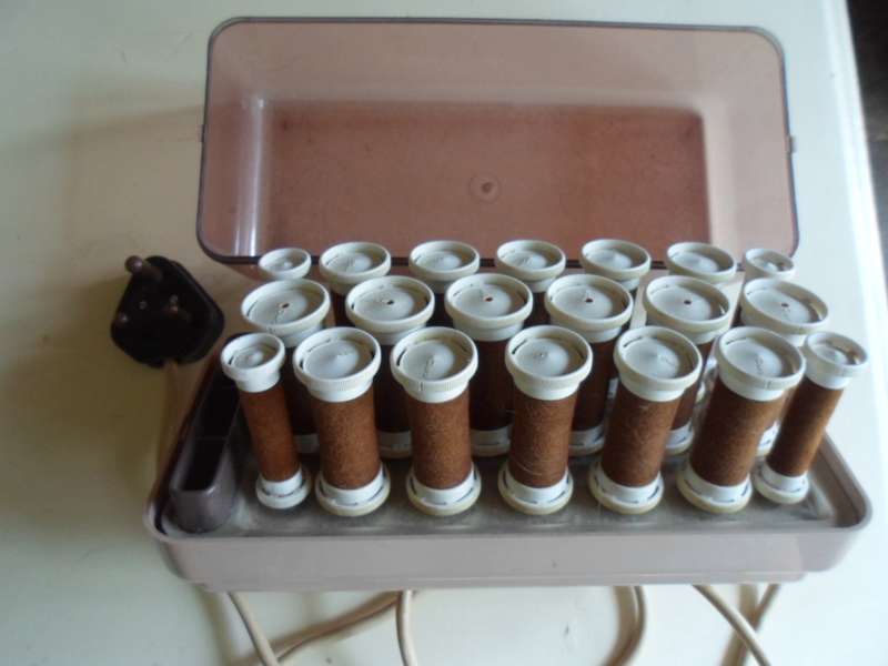 Vintage Electrically powered Hair Curlers. Clairol CareSetter.