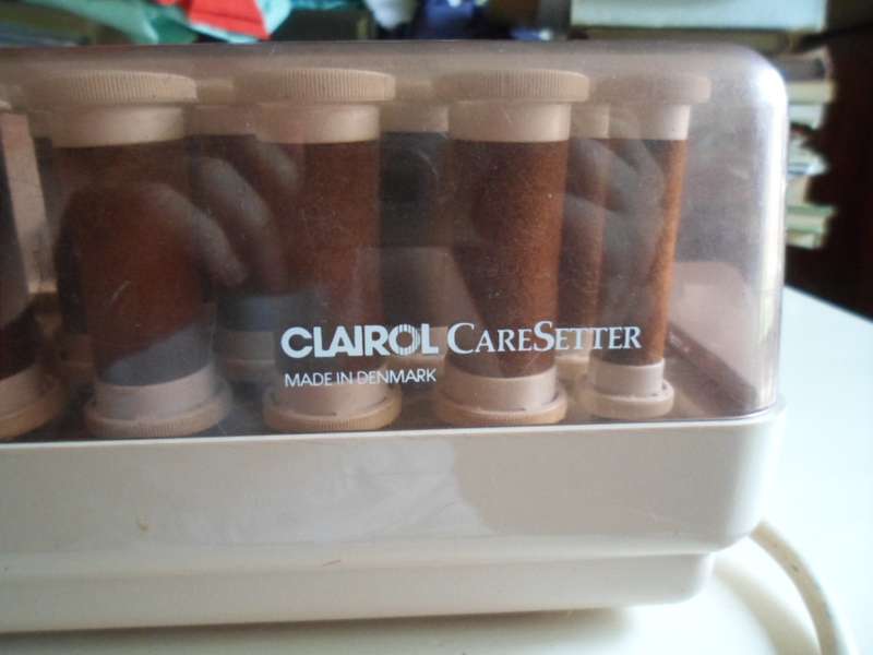 Vintage Electrically powered Hair Curlers. Clairol CareSetter.