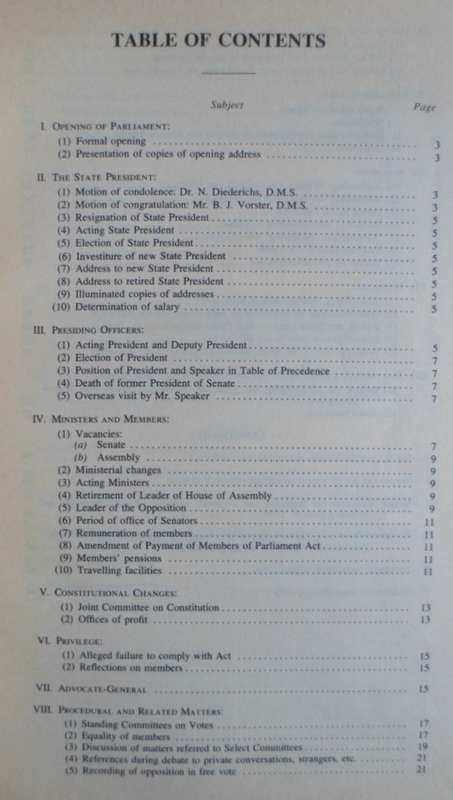 RSA. Verslag oor die Parlement. Report on Parlement. 1979. RARE.