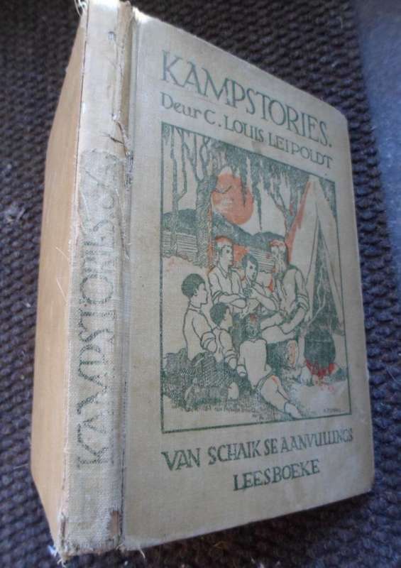 Kampstories - CJ Langenhoven. 1924. Baie skaars.