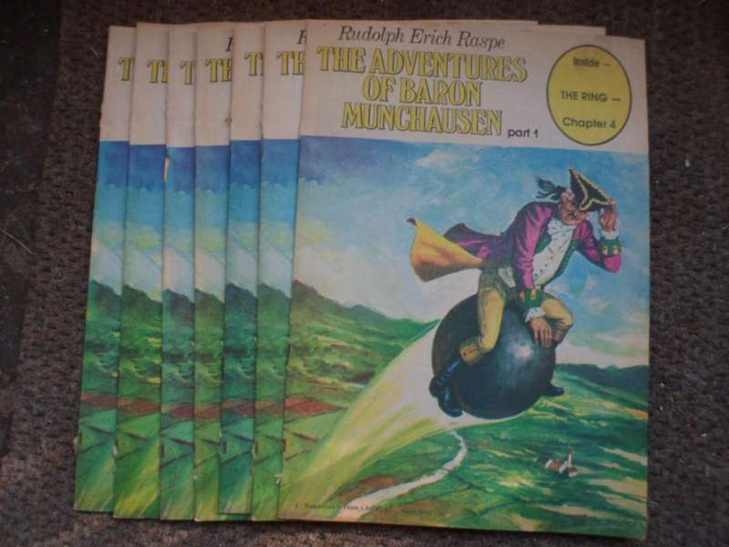 Comics Lot 3.  The Adventures of Baron Munchausen.