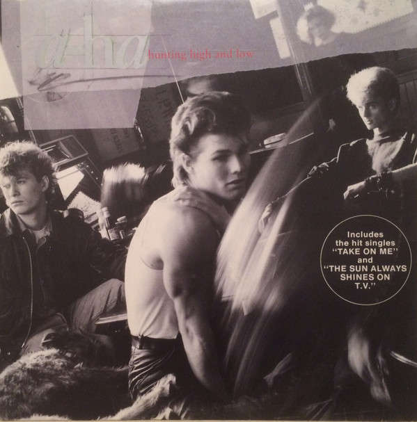 A-Ha. Hunting high and low. Vinyl LP.