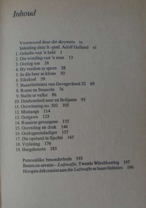 Die Blonde Ridder van Duitsland - Kol R.F. Toliver en T.J. Constable.