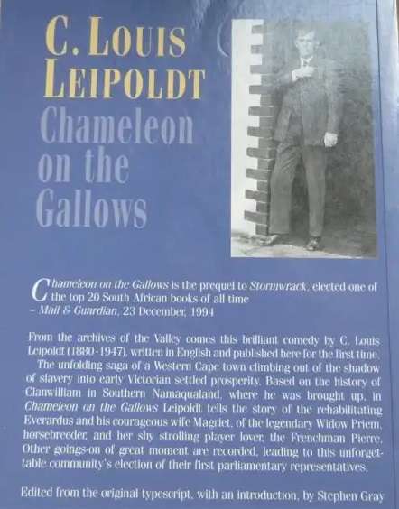 Chameleon on the Gallows - C. Louis Leipoldt. Condition: As New.