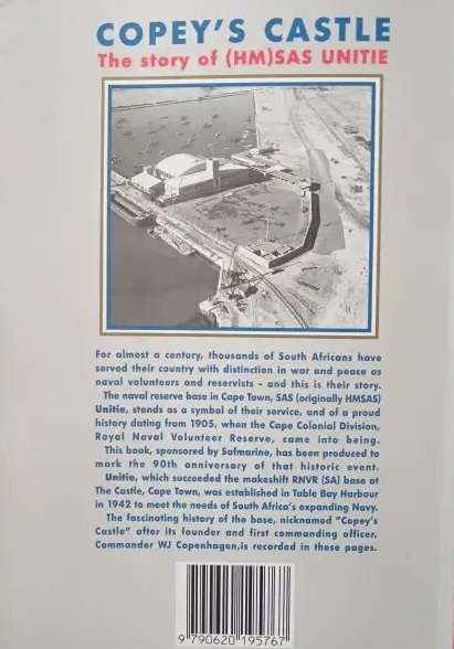 Copey's Castle.  (HM) SAS Unite. Capt CJ Harris & Roger Williams. Signed!