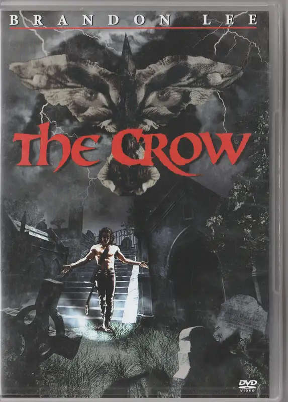 The Crow. (DVD). With Brandon Lee.