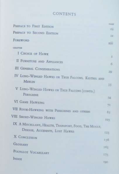 A manual of Falconry - M.H. Woodford.