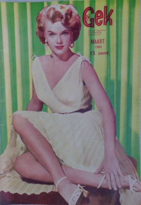 Gek. "Vintage" "stoute" tydskrif.  Maart 1963.