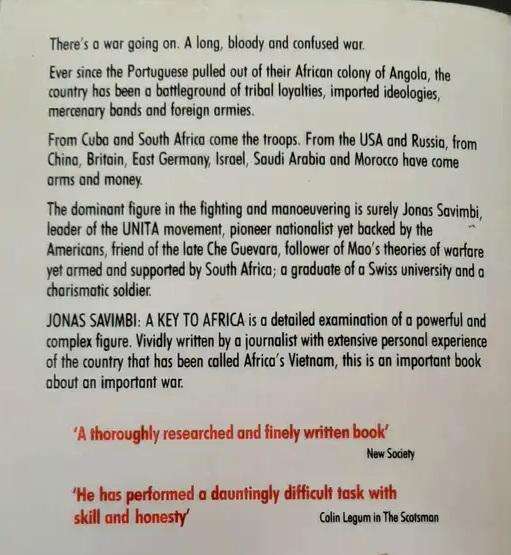 Jonas Savimbi. A Key to Africa. Fred Bridgland.