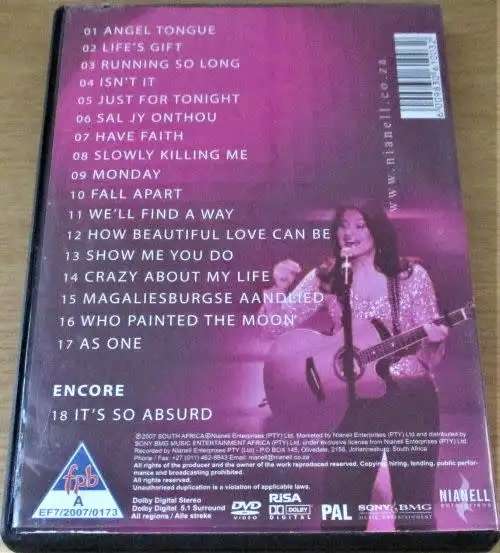 NiaNell.  As One.  DVD.