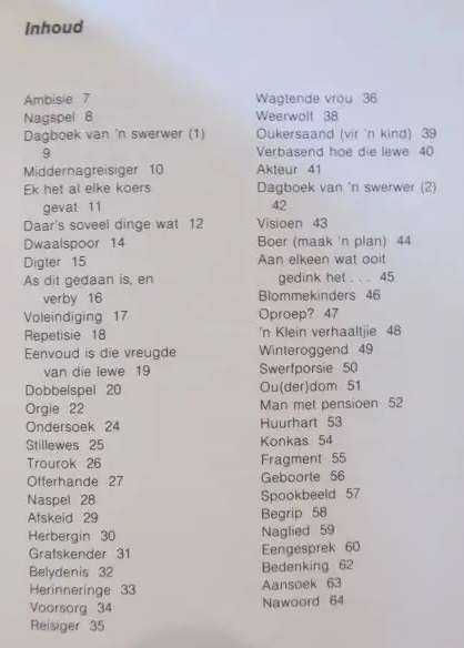 Om jou verlaas te groet. Nagelate Verse. Koos du Plessis. Toestand byna nuut.