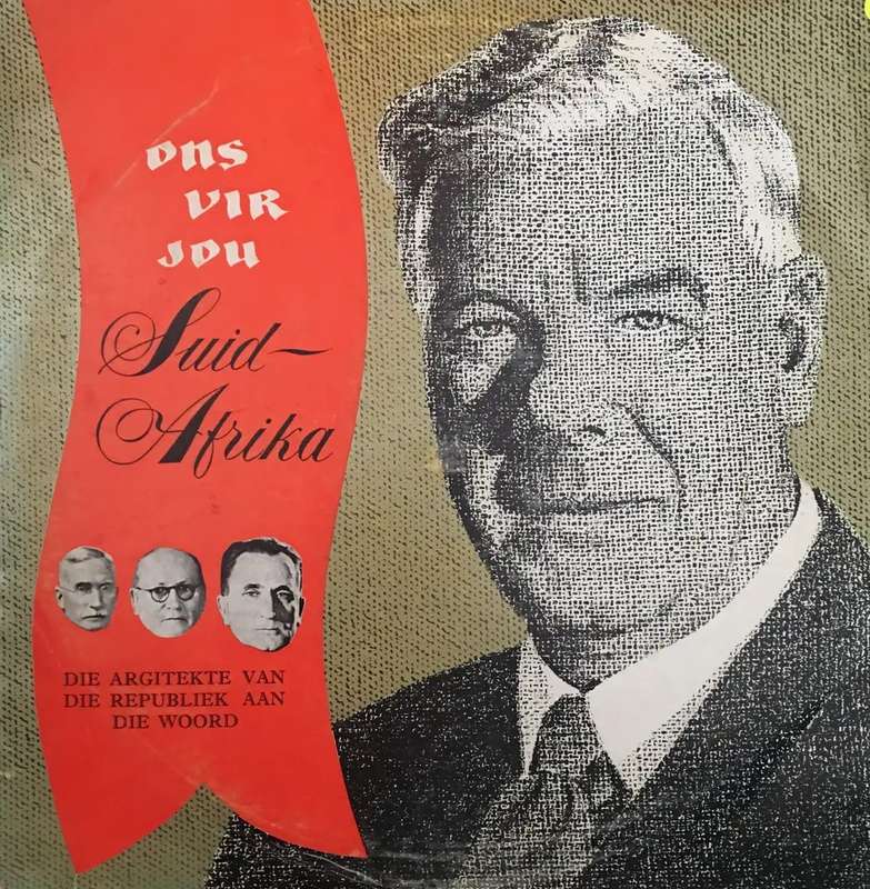 Ons vir Jou Suid-Afrika. Toesprake. Langspeelplaat. Vinyl LP.
