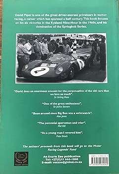 'Pipes'.  David Piper and the Springbok Series. Motor racing.