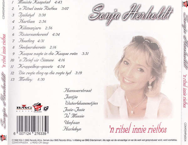 'n Ritsel in die Rietbos. Sonja Herholdt. CD. 1998.