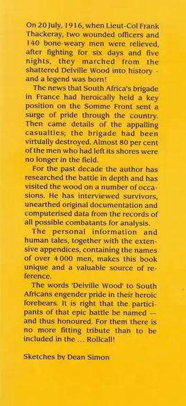 RollCall. The Delville Wood Story - Ian Uys.