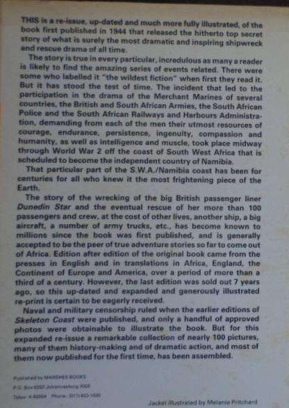 Skeleton Coast - John H Marsh. SIGNED by John Marsh.