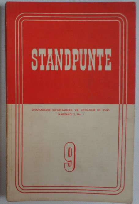 Standpunte 9.   Jaargang 3, nr 1.  Jan 1948.  SKAARS.