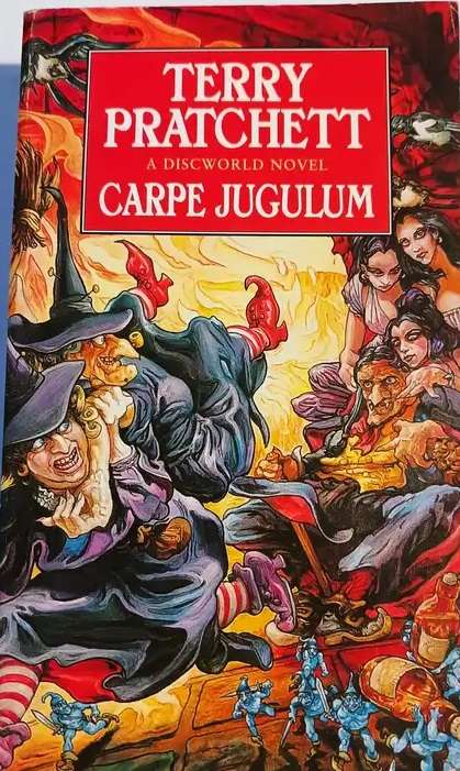 Carpe Jugulum - Terry Pratchett.