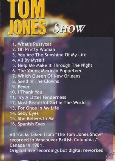 Tom Jones Show. CD.
