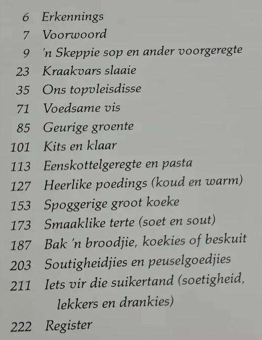 Huisgenoot Wenresepte 4 - Carmen Niehaus.