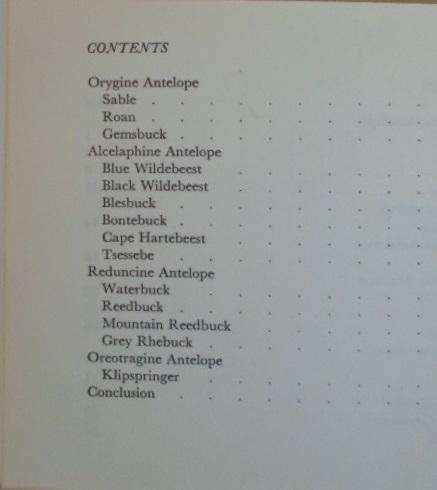 What Antelope is that? Paul Rose. Purnell pocket book.