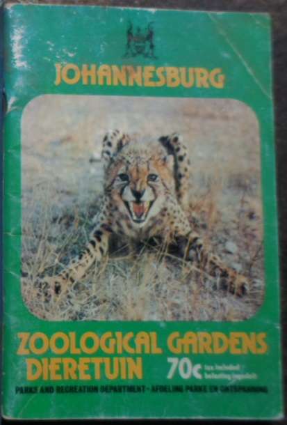 Johannesburg Zoological Gardens,  Dieretuin. 1981.