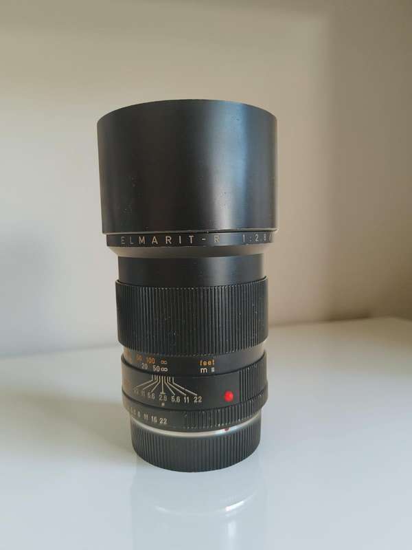 Leitz Elmarit-R 180mm f/2.8  Leica R-Mount Telephoto Lens