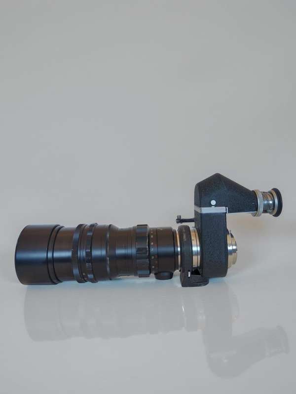 Leitz Telyt 280mm f/4.8 Lens with Visoflex III Reflex Housing + Prism Finder  Leica Telephoto Kit