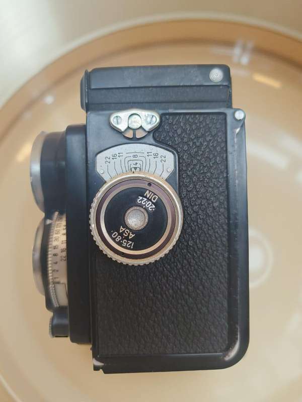 Rolleiflex Baby Grey  Iconic 4x4 Medium Format TLR