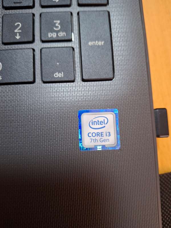 HP intel Core i3 7th Gen 1TB Windows 11 Laptop (4GB Ram)