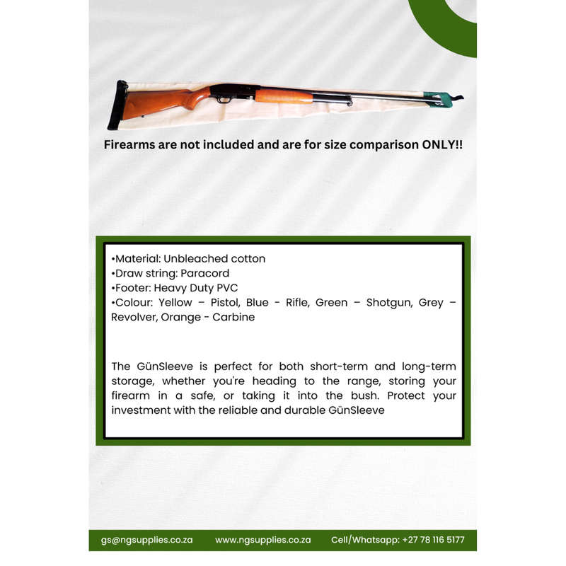 GunSleeve Shotgun / Big Bore / Unscoped - Standard