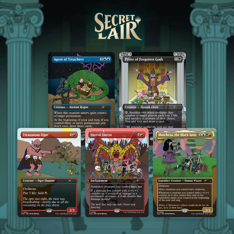 MTG Secret Lair Featuring: Jay Howell Limited Edition - Magic The Gathering