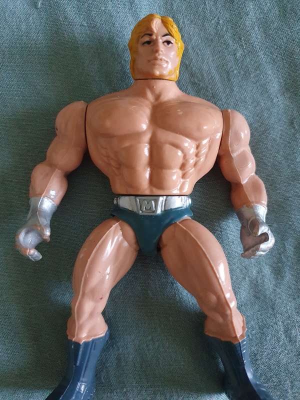 MOTU Laser Light He-Man Vintage Italy Masters of the Universe figure