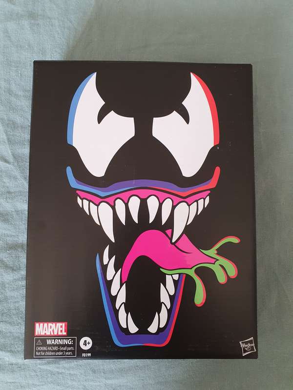 SPIDER-MAN VENOM Marvel Legends SDCC EXCLUSIVE Animated Retro Toybiz