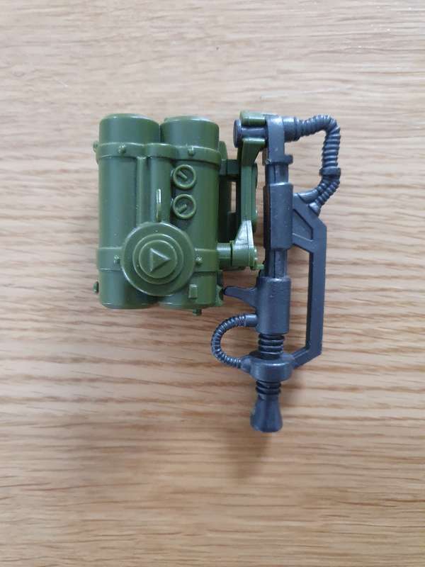 RAMBO FORCE OF FREEDOM ORIGINAL SPARE PART FIRE-POWER RAMBO BACKPACK 1986 COLECO