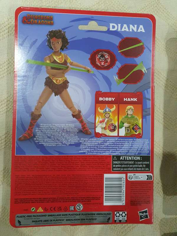 Hasbro Dungeons & Dragons Cartoon Classics 6", Complete Set Of 8 Characters, D&D 80s Cartoon