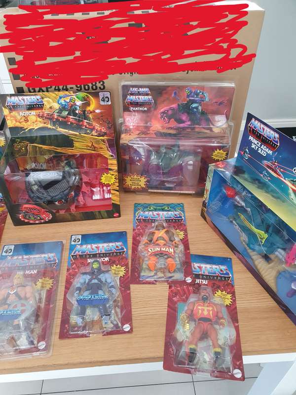 MATTEL MOTU ORIGINS FIGURE COLLECTION
