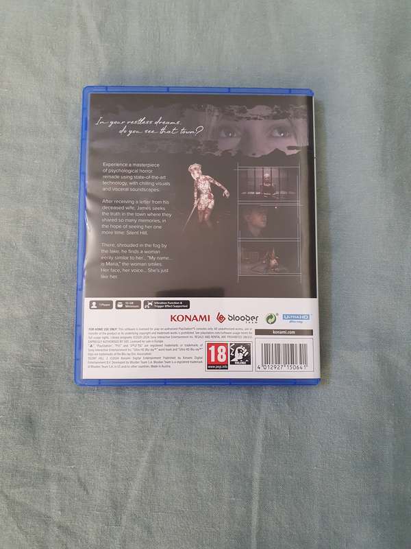 Silent Hill 2 Remake Playstation - PS5