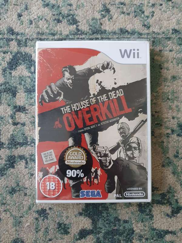 SEGA The House of the Dead: Overkill (Nintendo Wii, 2009) PAL - FACTORY SEALED