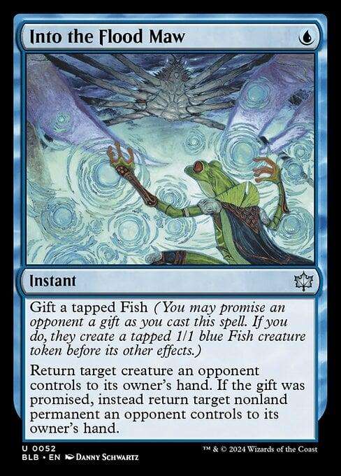 MTG - Magic the Gathering - Bloomburrow: Into the Flood Maw