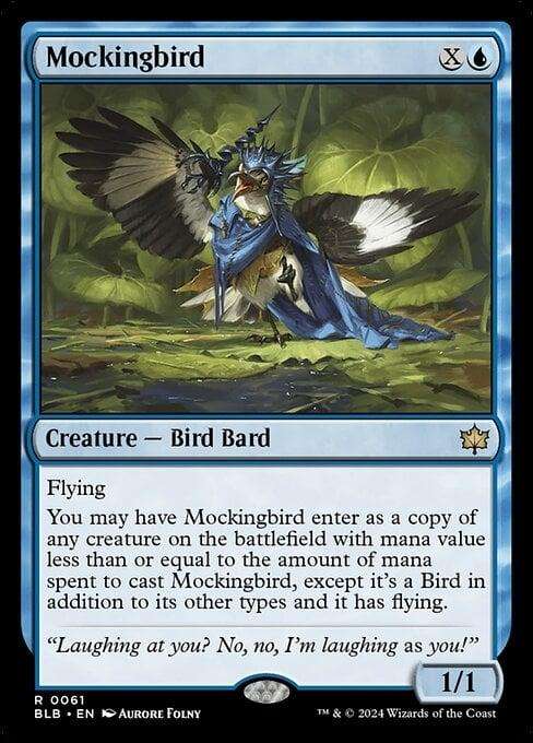 MTG - Magic the Gathering - Bloomburrow: Mockingbird