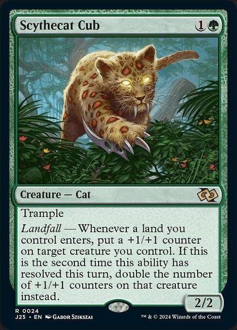 MTG - Magic the Gathering - Foundations Jumpstart: Scythecat Cub