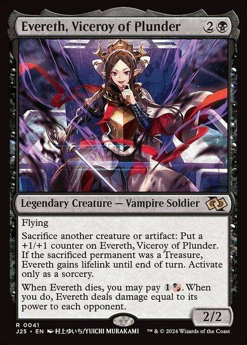 MTG - Magic the Gathering - Foundations Jumpstart: Evereth, Viceroy of Plunder